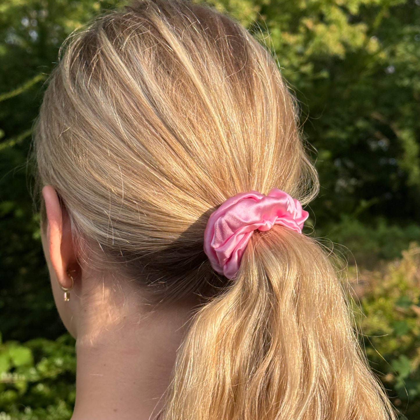Silk Scrunchie / Soft Pink 2,5cm