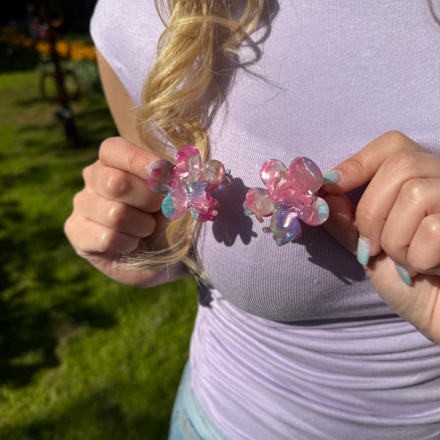 FlowerPower Clip 2er Set / Lolli Mini