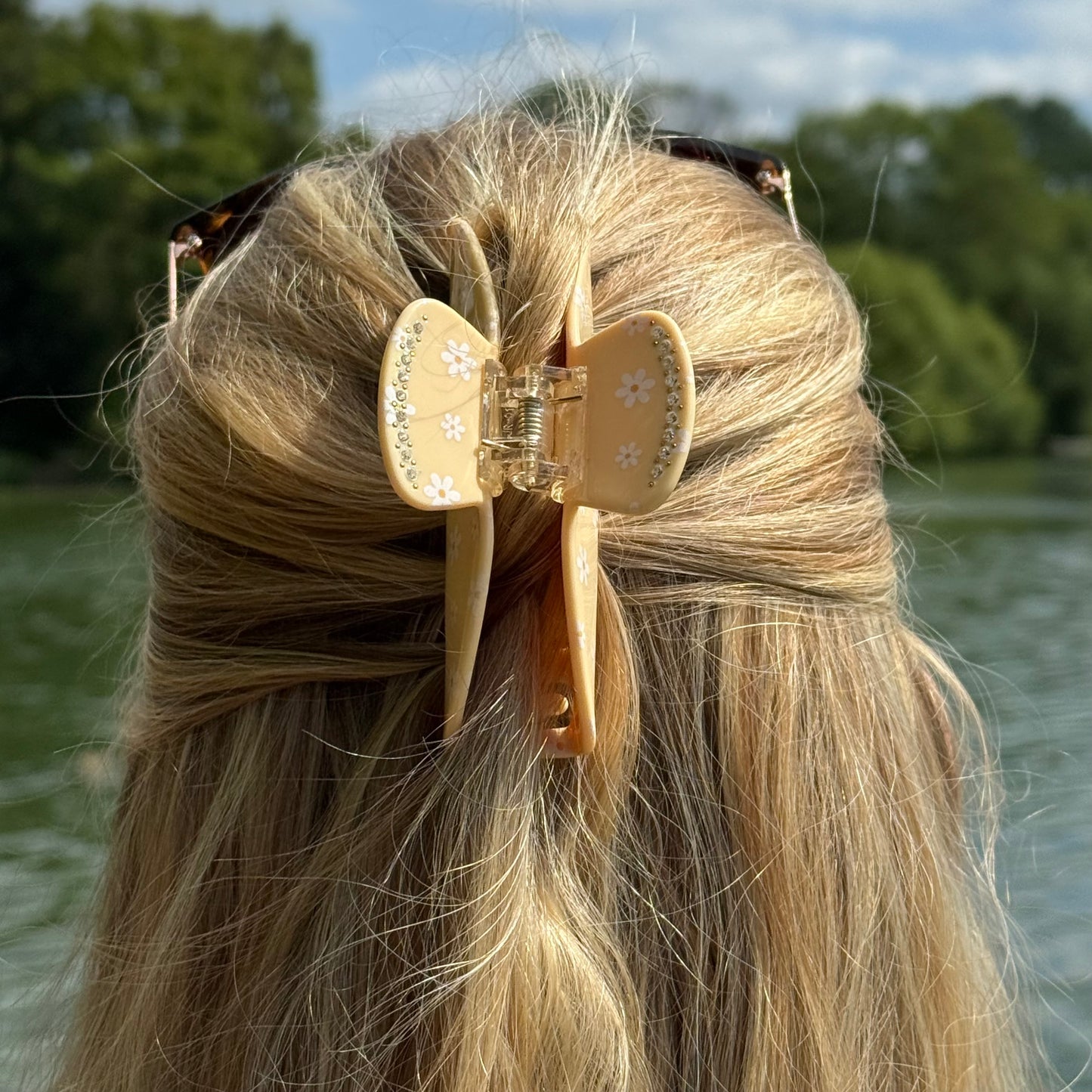 Round Clip / SunflowerDiamond L