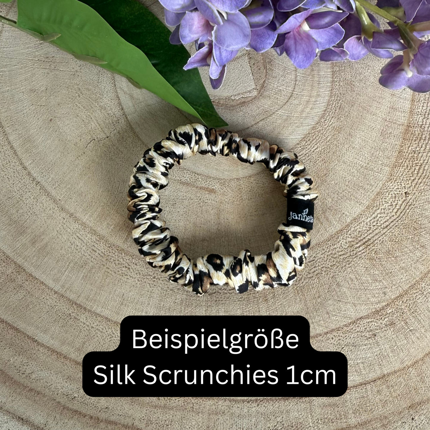 Silk Scrunchies / 3er Set 1cm (2.Wahl)