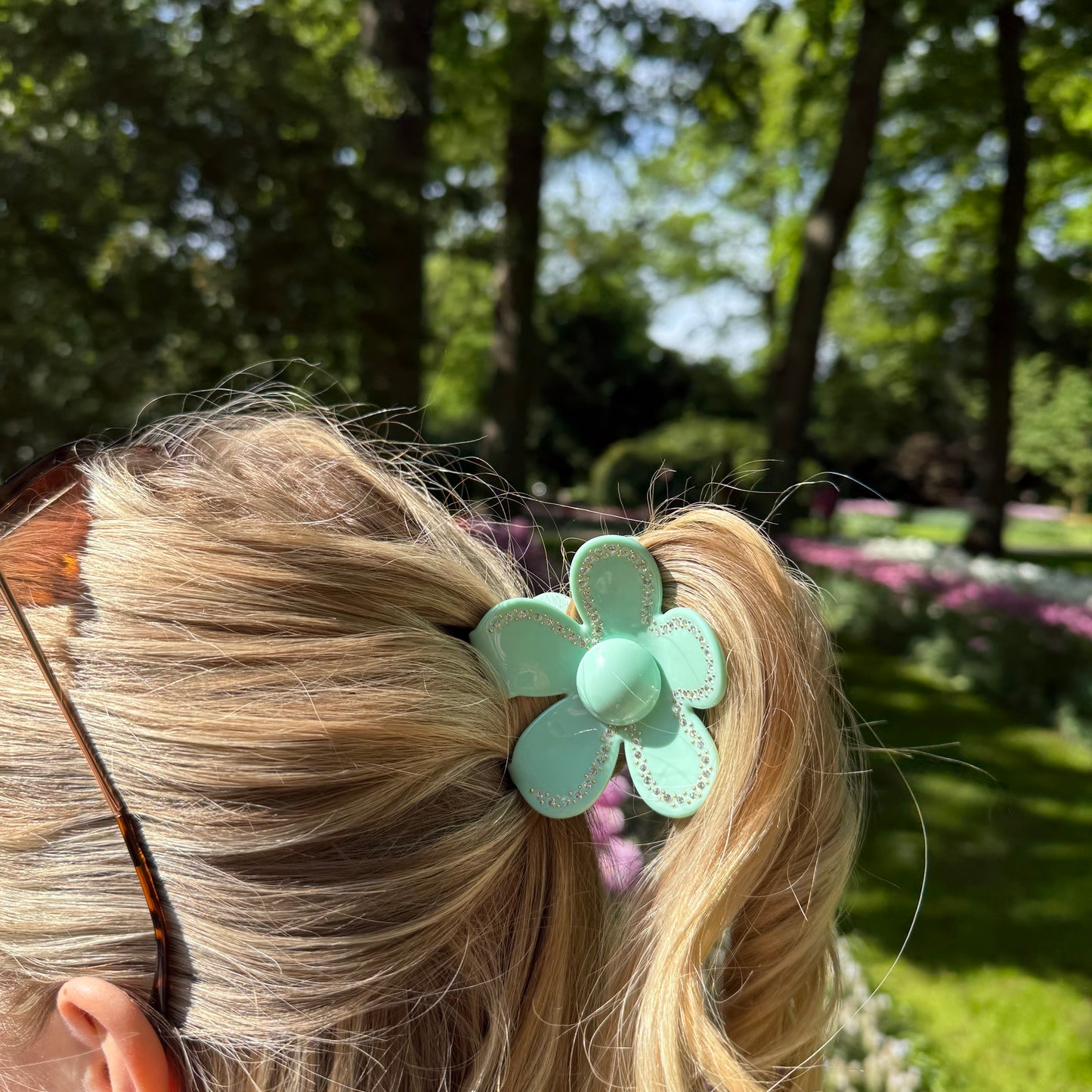FlowerPower Clip / Mint Diamond