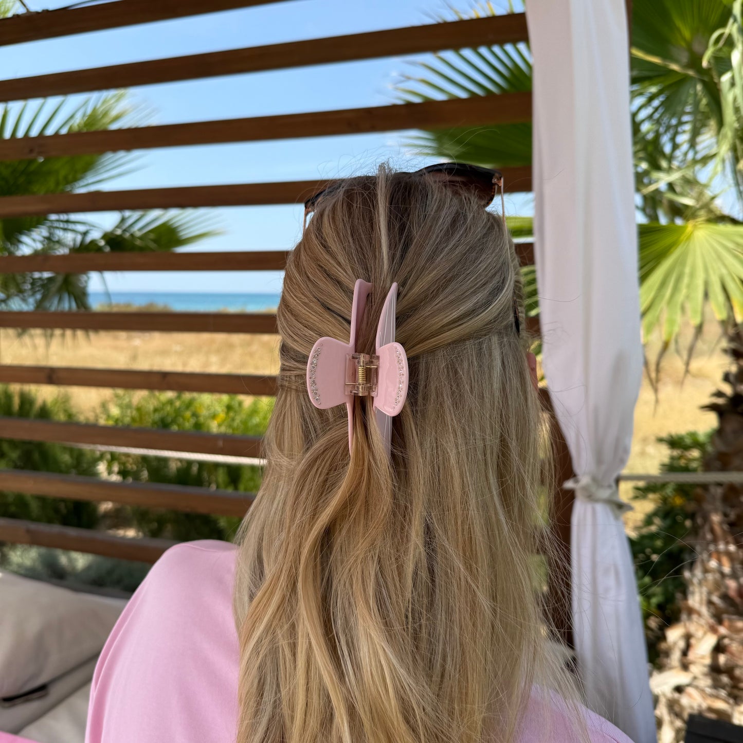 Round Clip / RosaStripes L