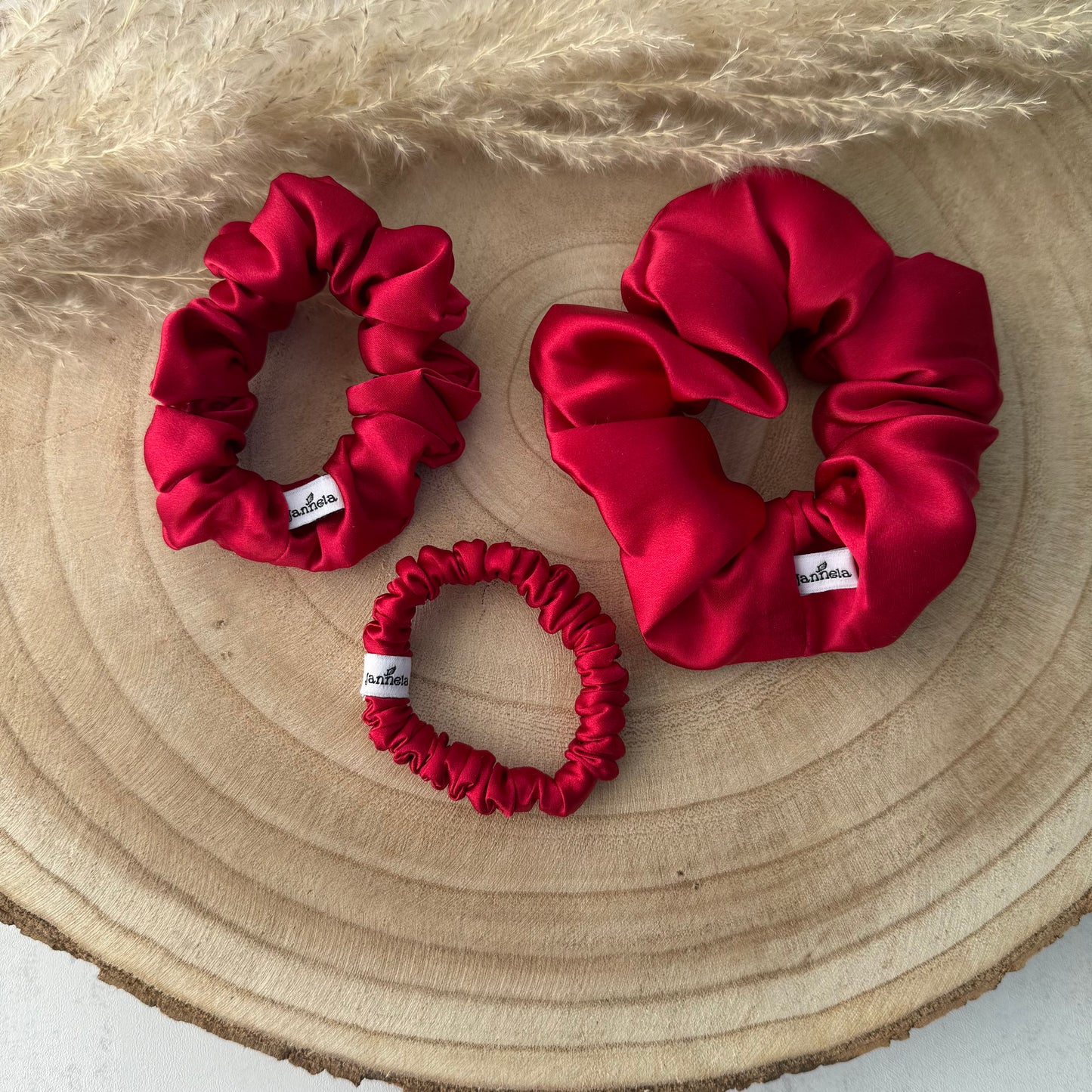 Silk Scrunchie / Salsa