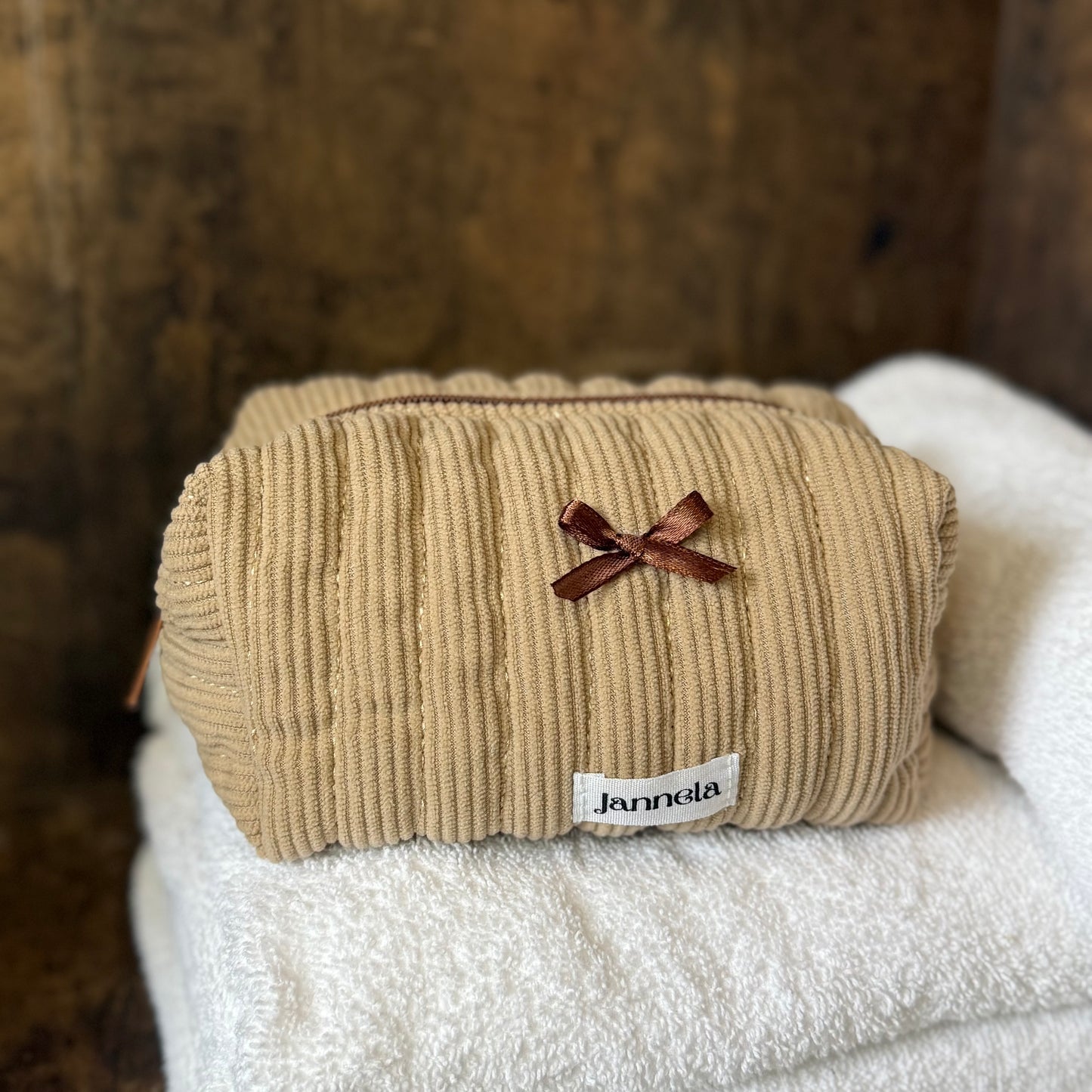 Kosmetiktasche / Brown Sugar M