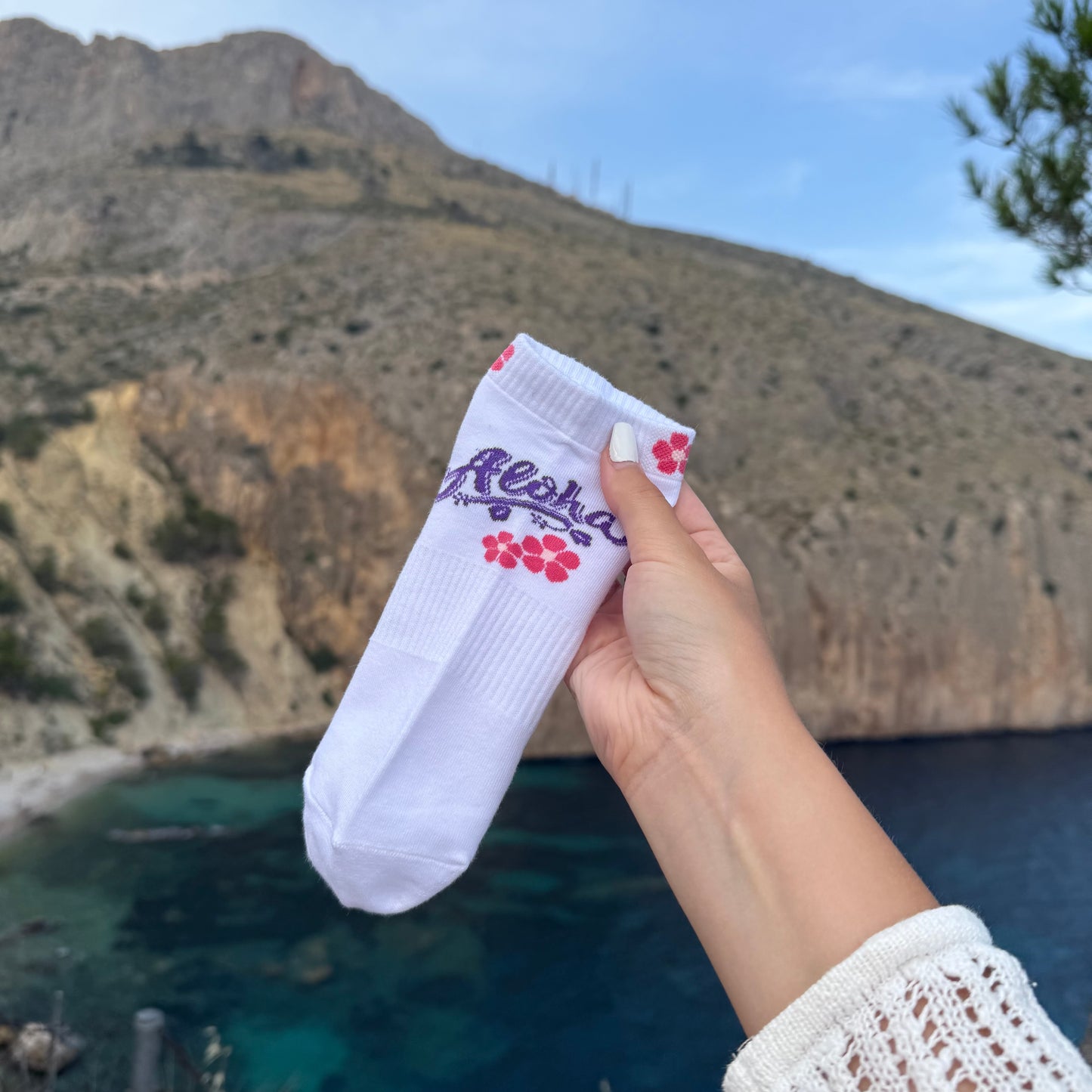Sneakersocken / Aloha 2er Pack