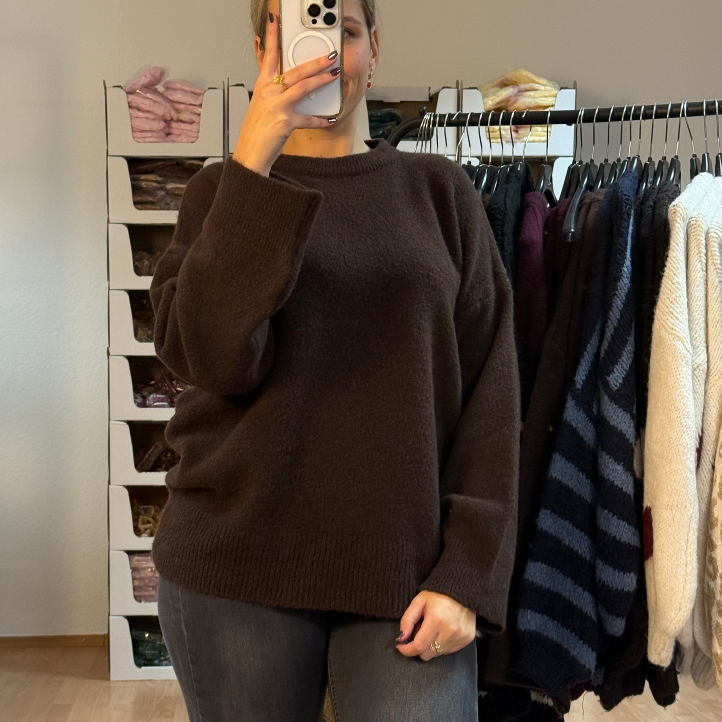 Pullover / Braun