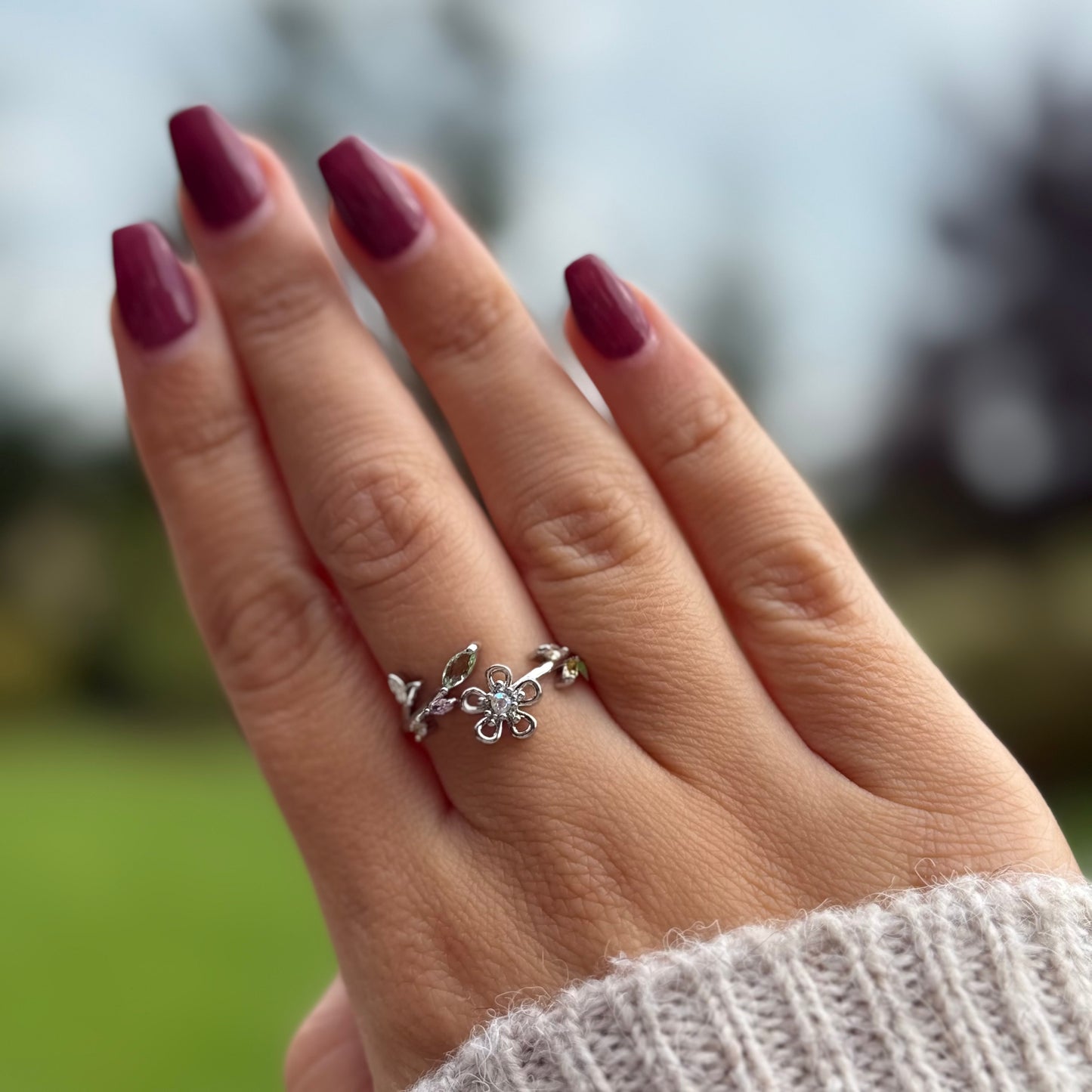 FlowerLeaf Ring