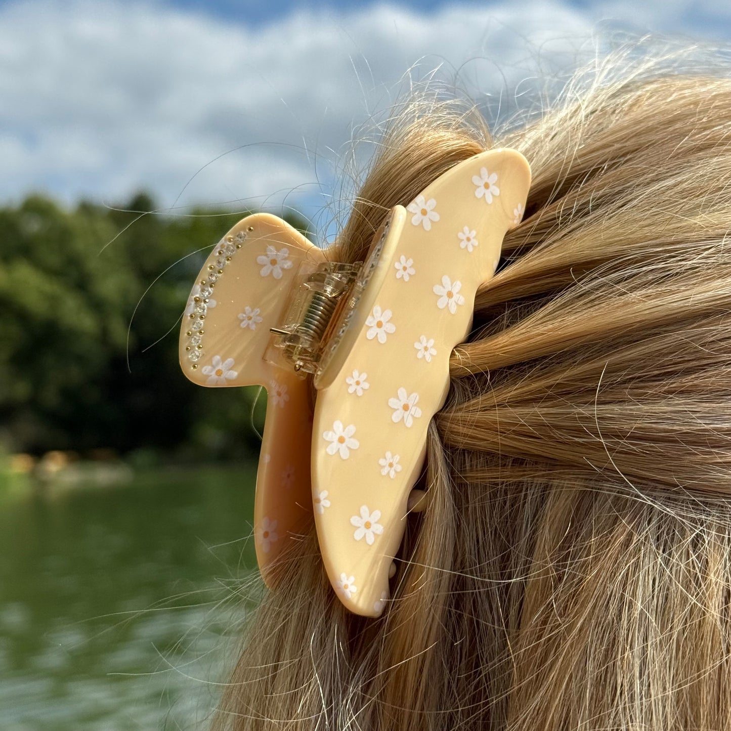 Round Clip / SunflowerDiamond L