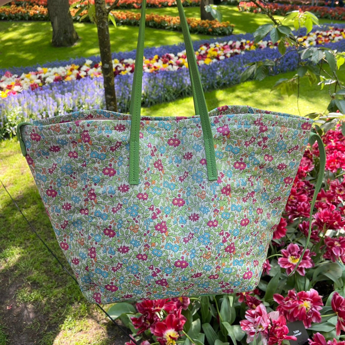 Flora Tasche / Grün