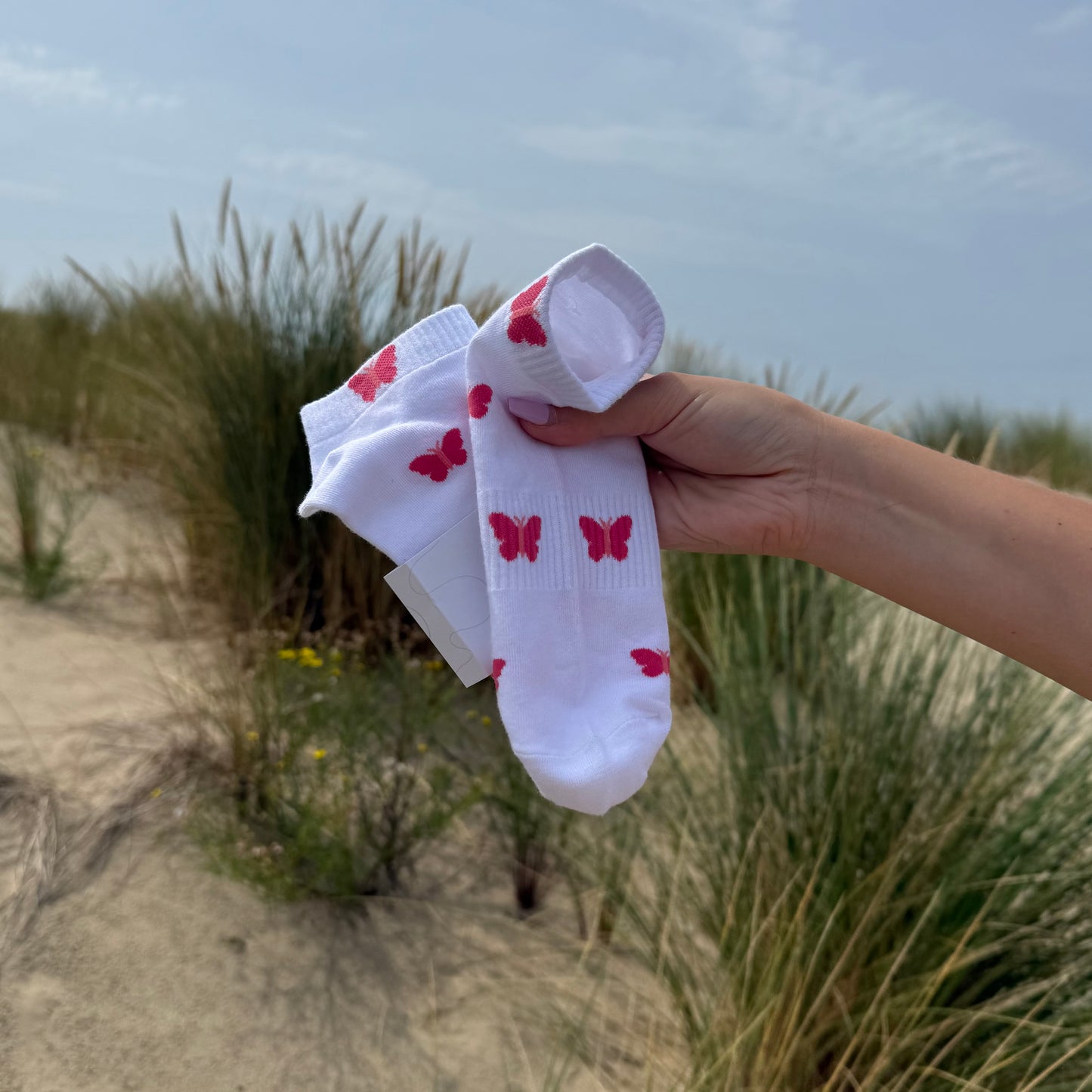 Sneakersocken / Butterfly