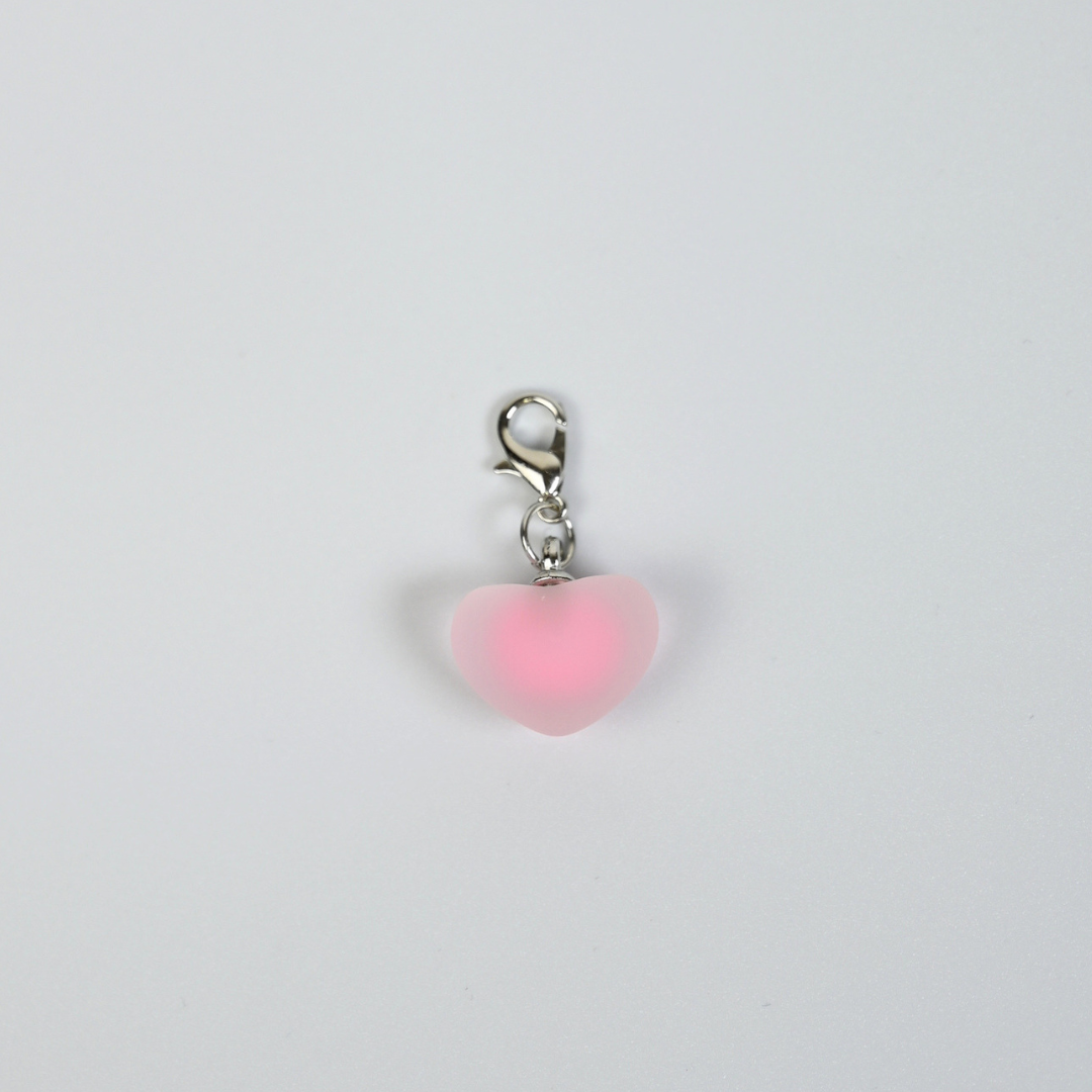 Charm ICE Herz Rosa