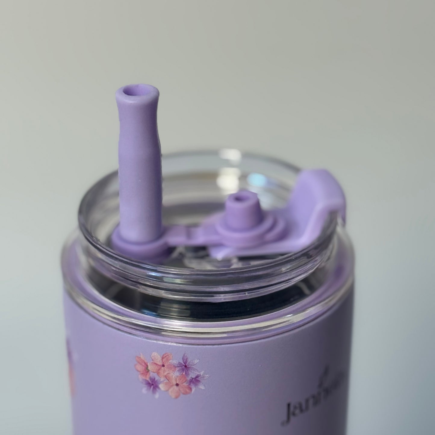 LilaFlower Becher 2-in-1