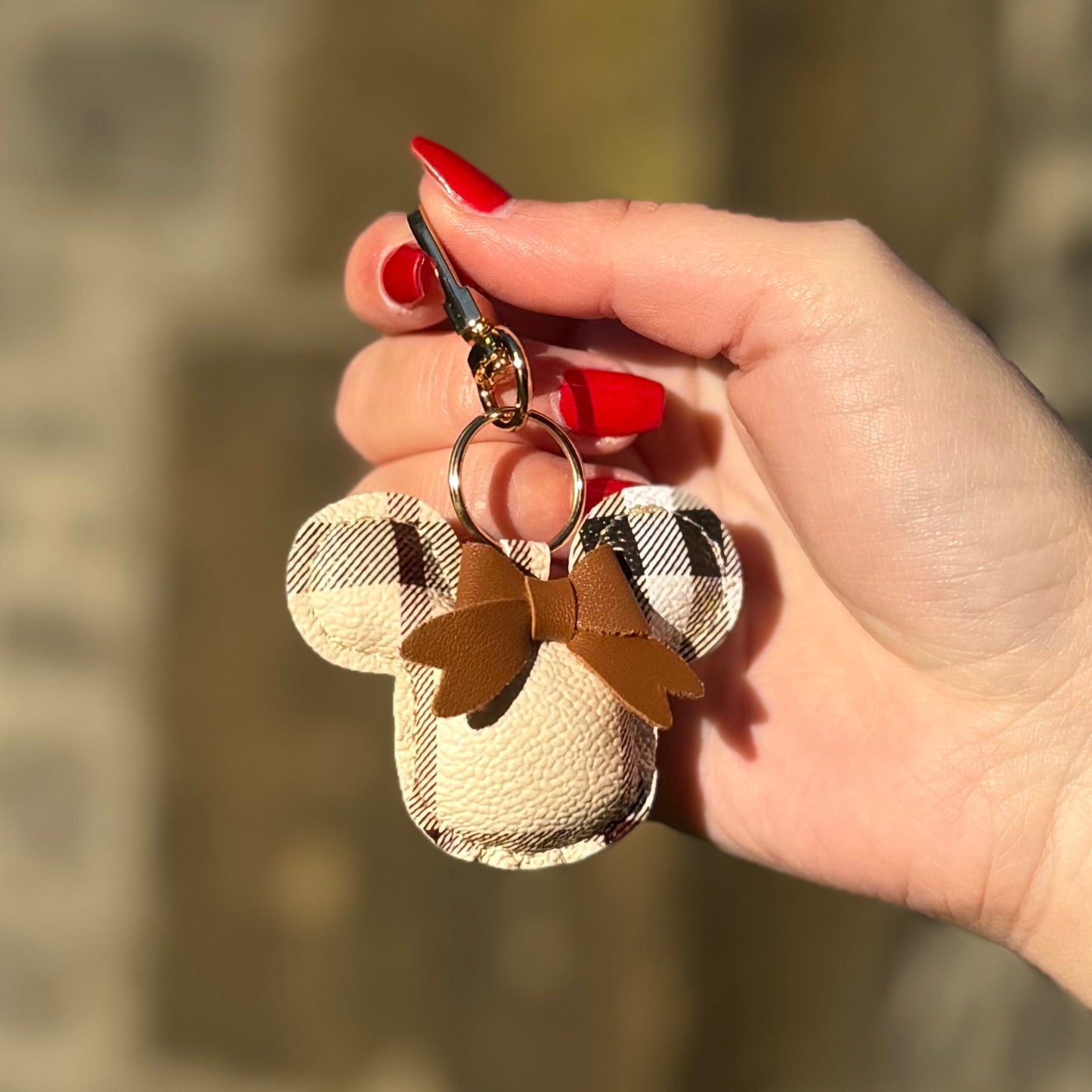 Anhänger / MickyMaus Beige