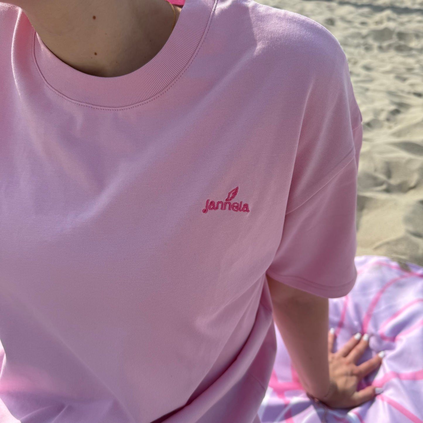 Oversized T-Shirt / Rosy Vibe