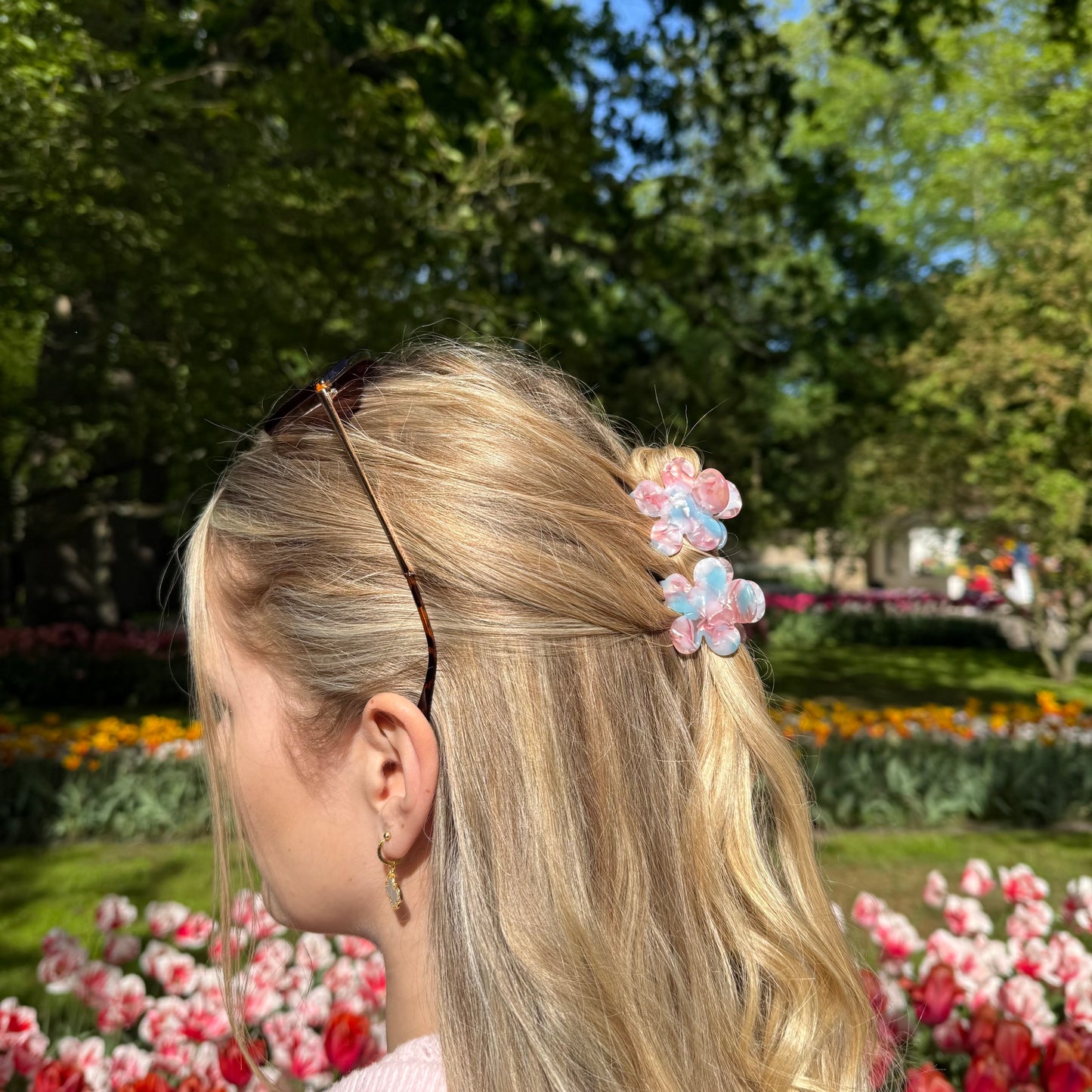 FlowerPower Clip 2er Set / Candy Mini