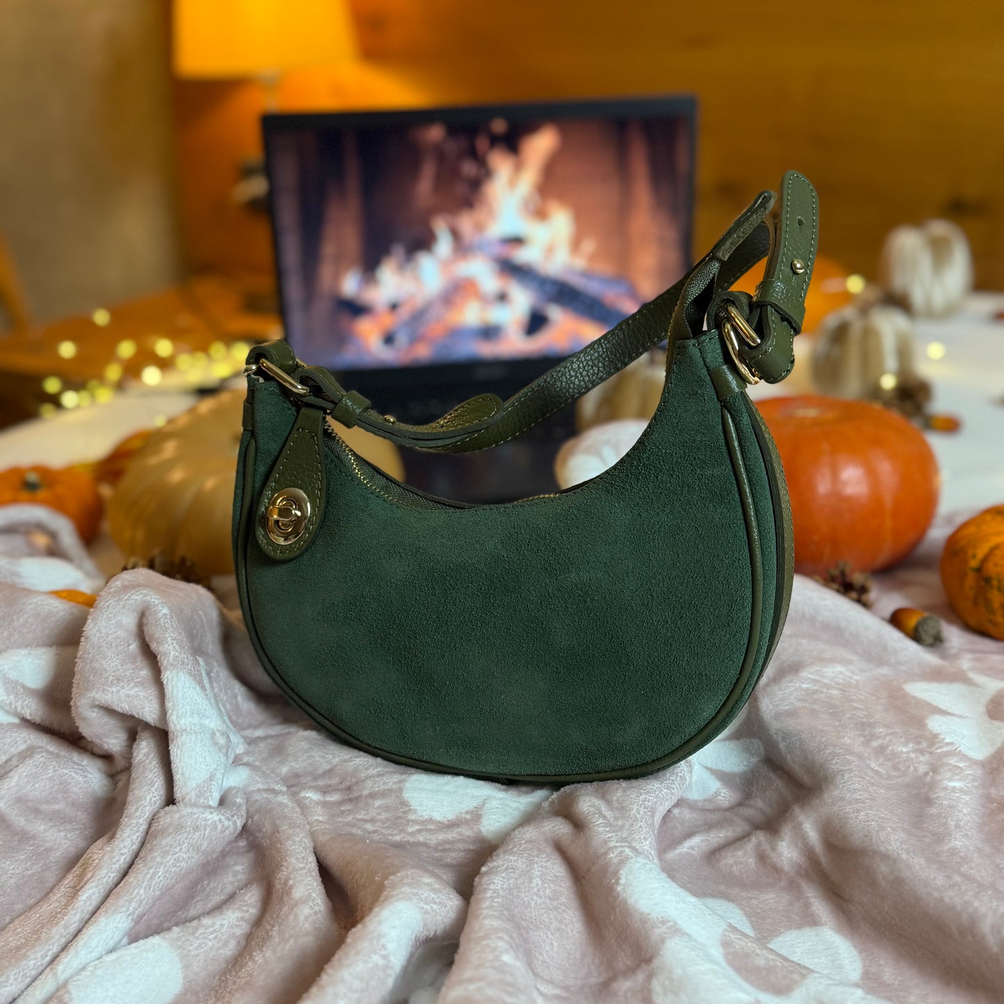 Laya Tasche / Dunkelgrün