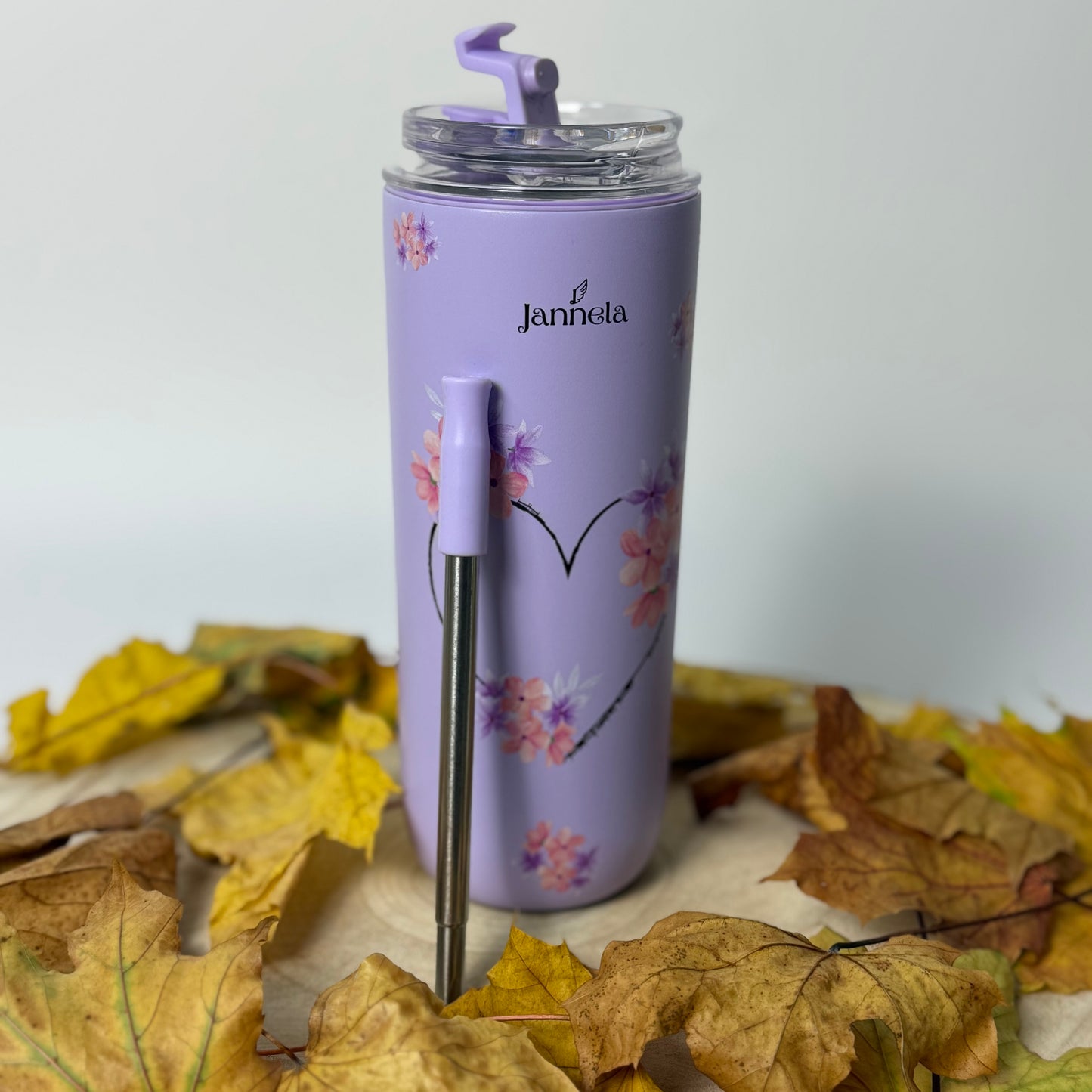 LilaFlower Becher 2-in-1