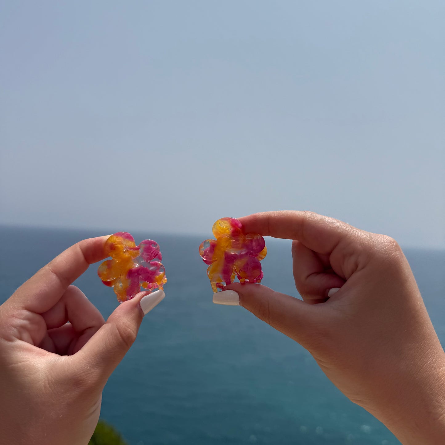 FlowerPower Clip 2er Set / Tropical Mini