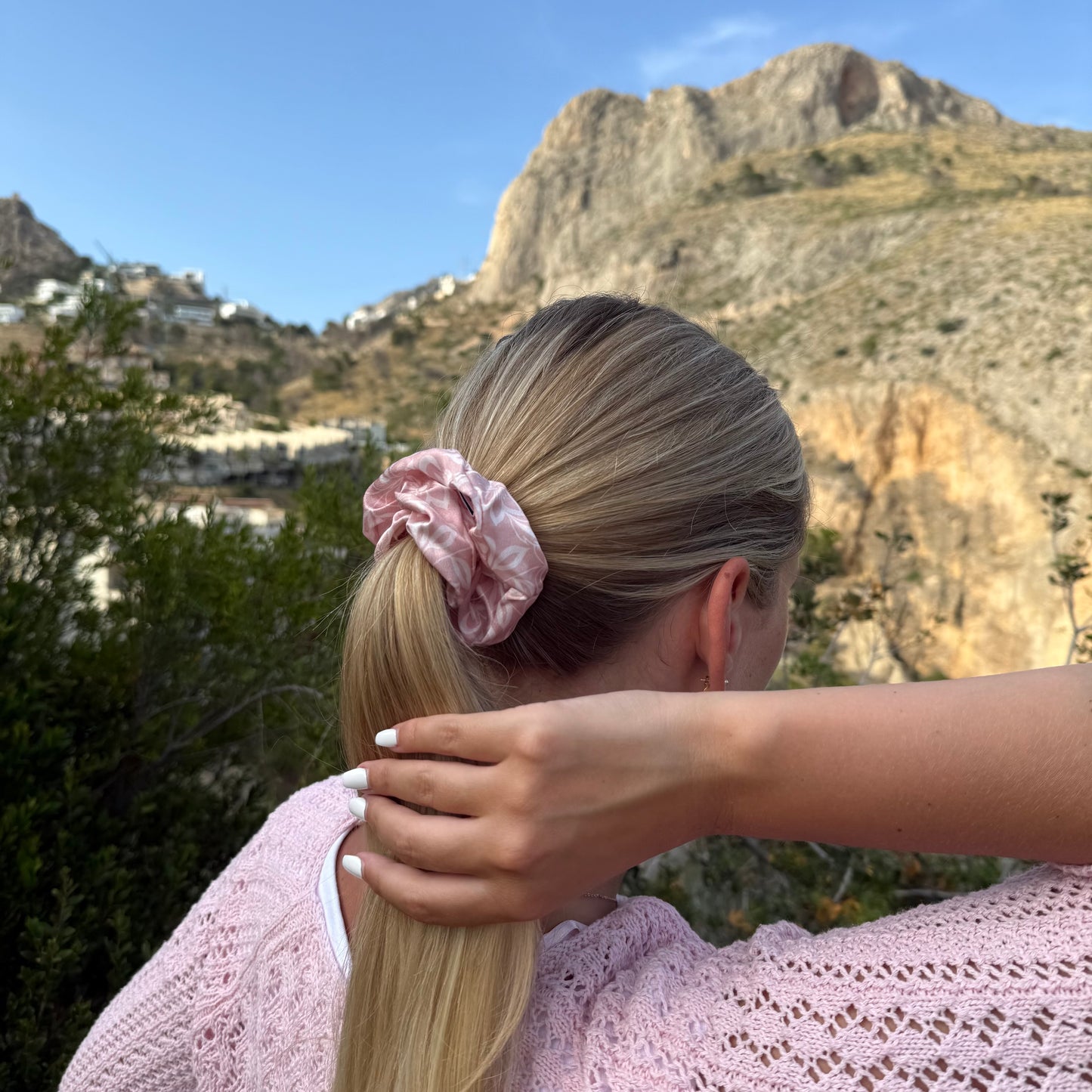 Silk Scrunchie / Blossom