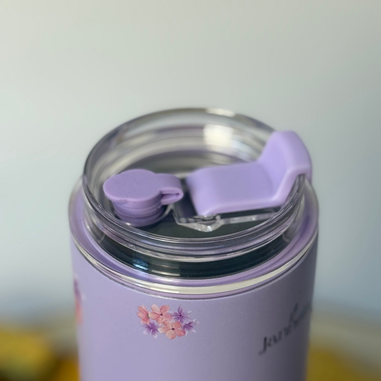 LilaFlower Becher 2-in-1