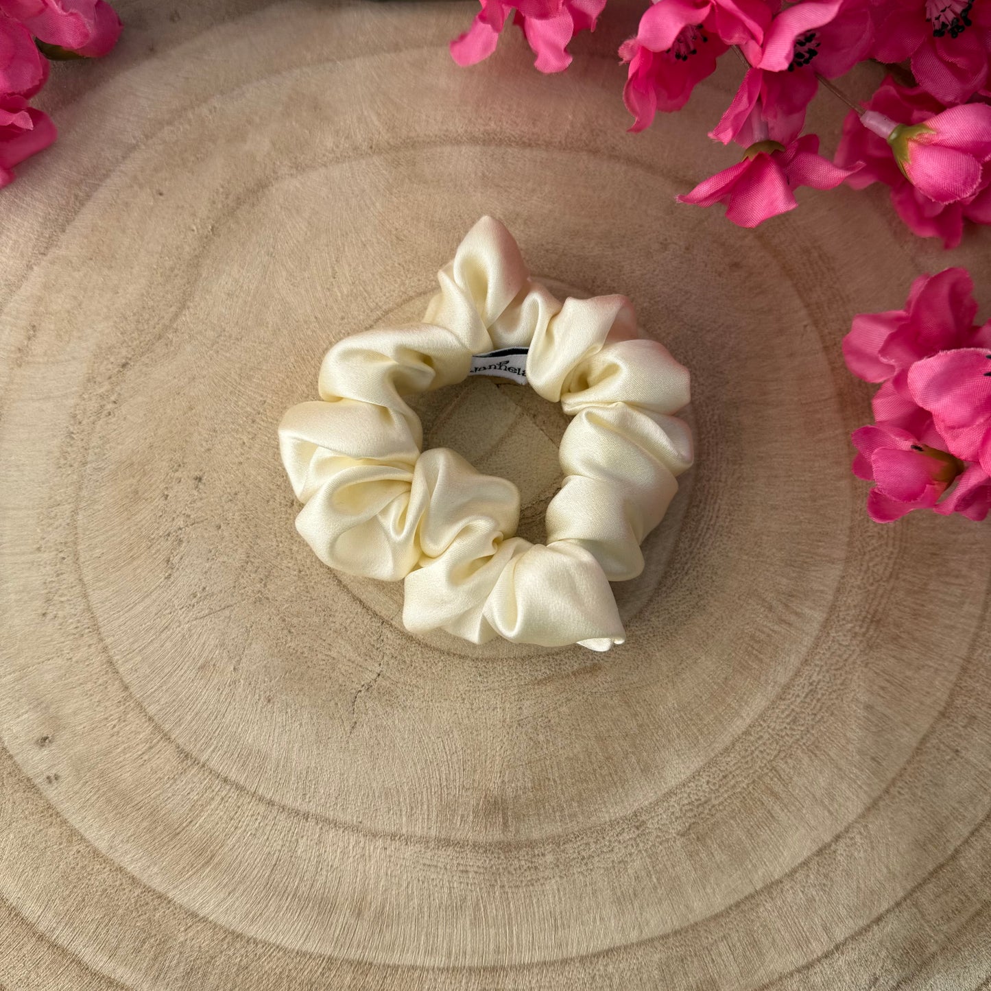 Silk Scrunchie / Lemon
