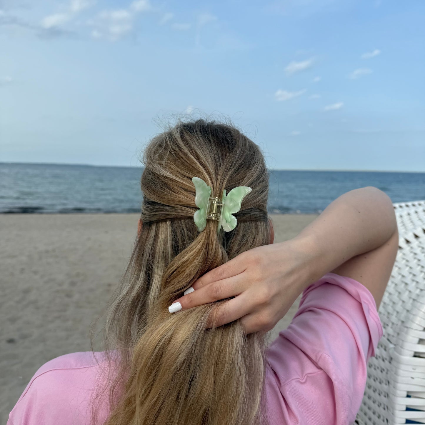 Butterfly Clip / Minty