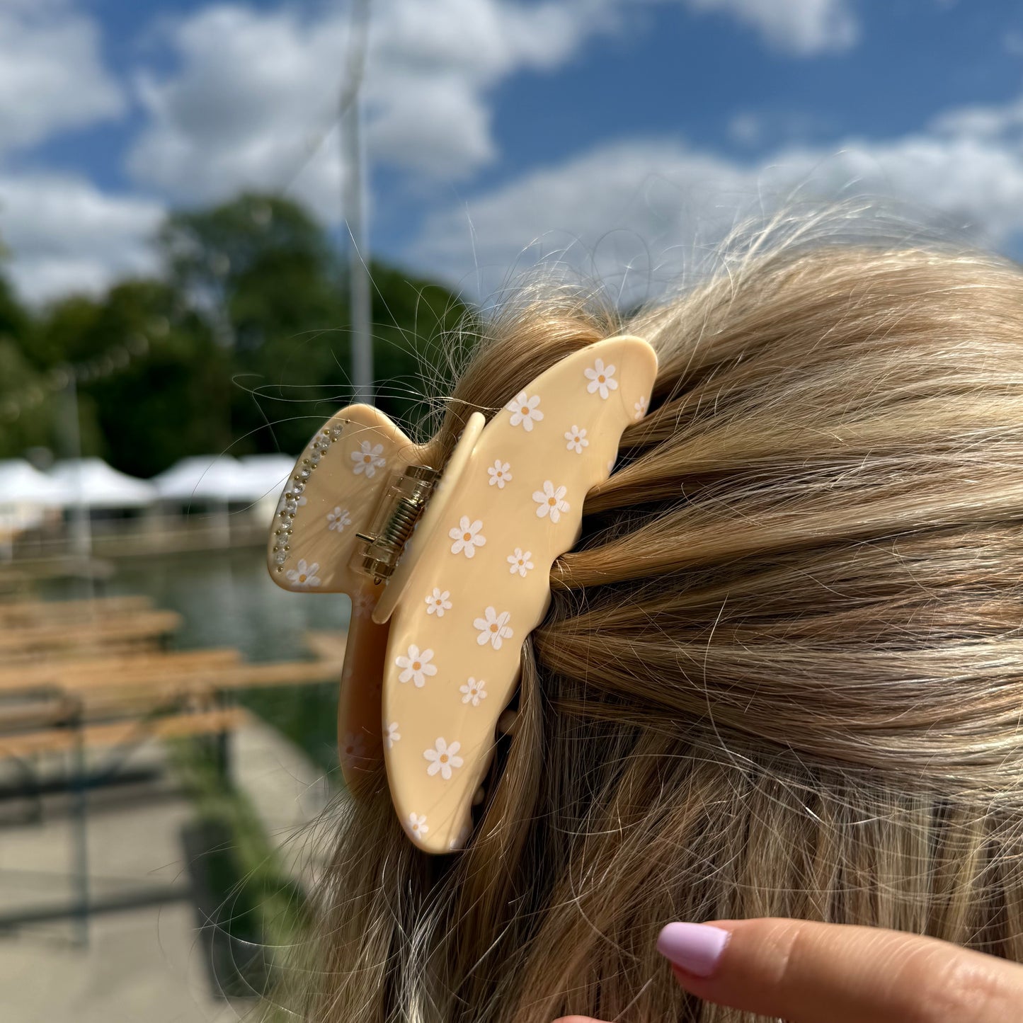 Round Clip / SunflowerDiamond L