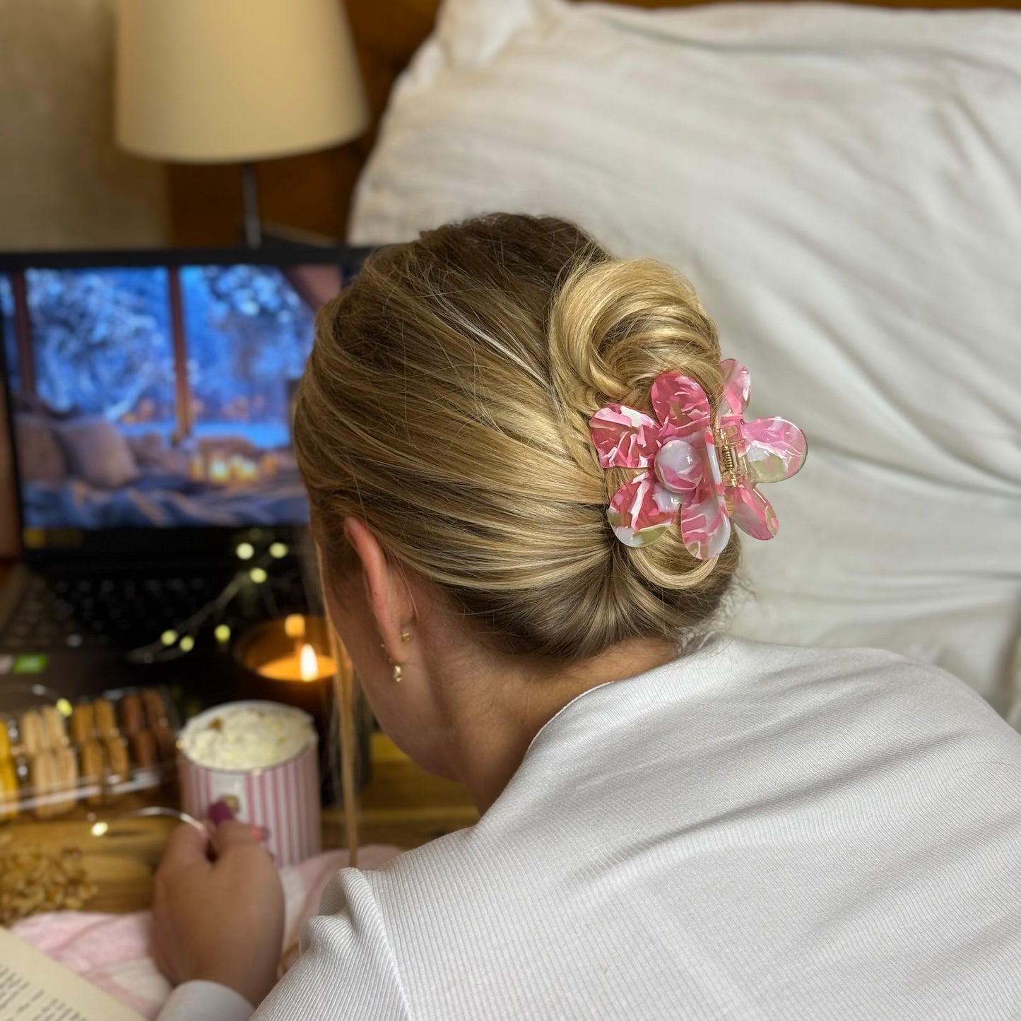 FlowerPower Clip / PinkLady