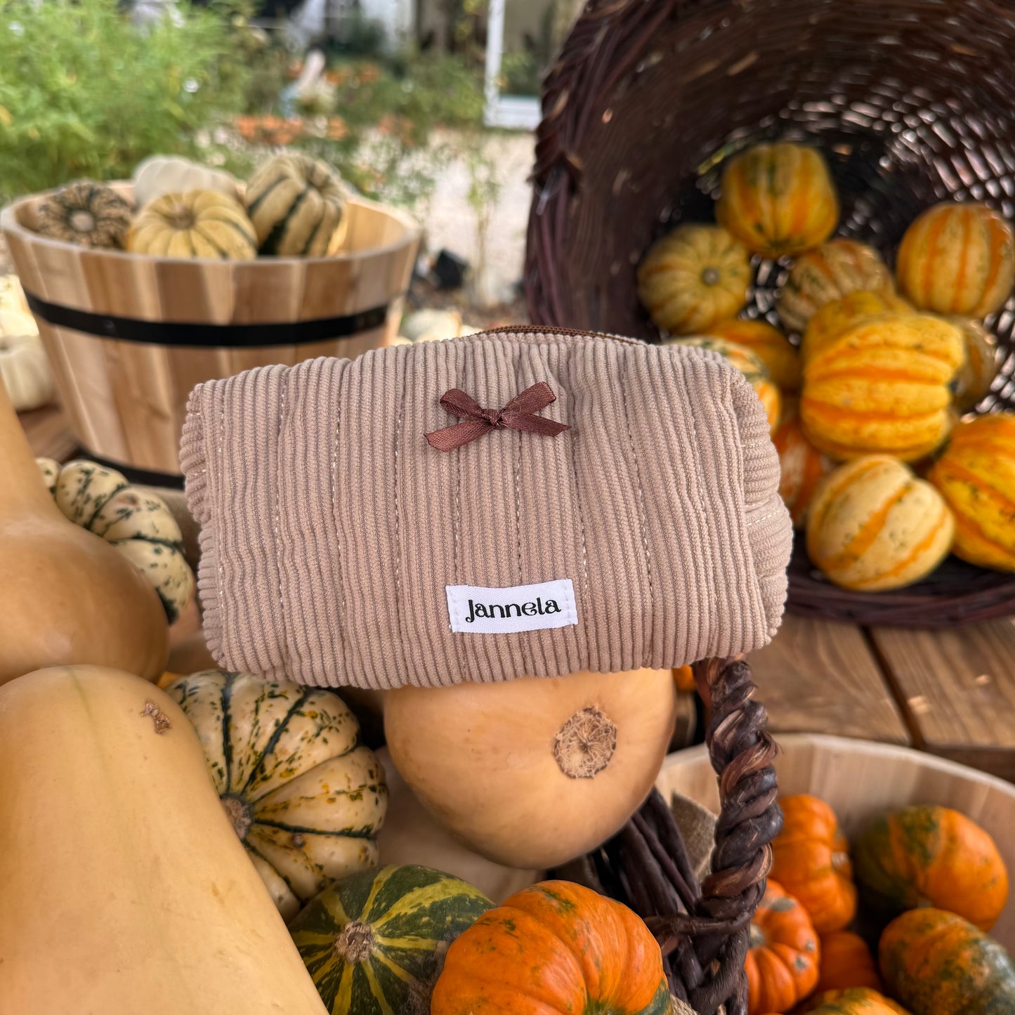 Kosmetiktasche / Brown Sugar M