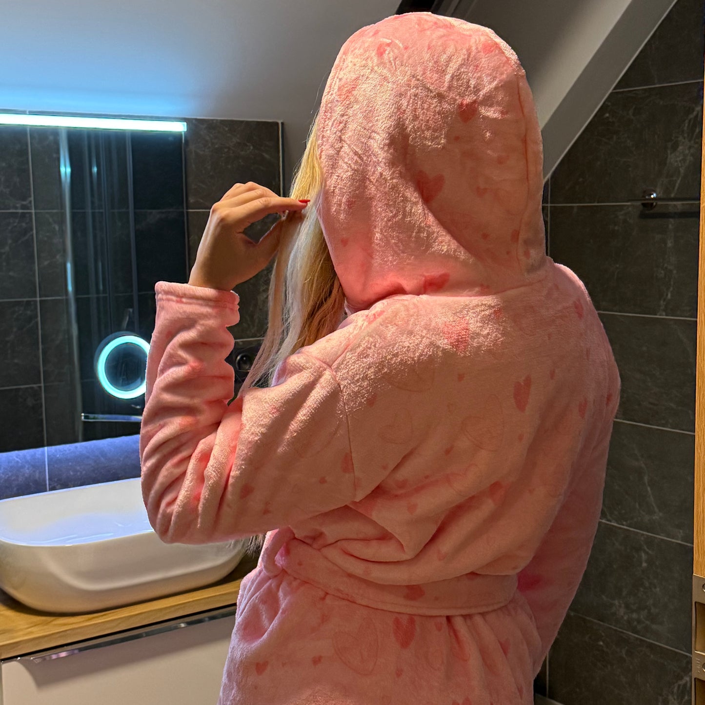 Bademantel / RosyHearts