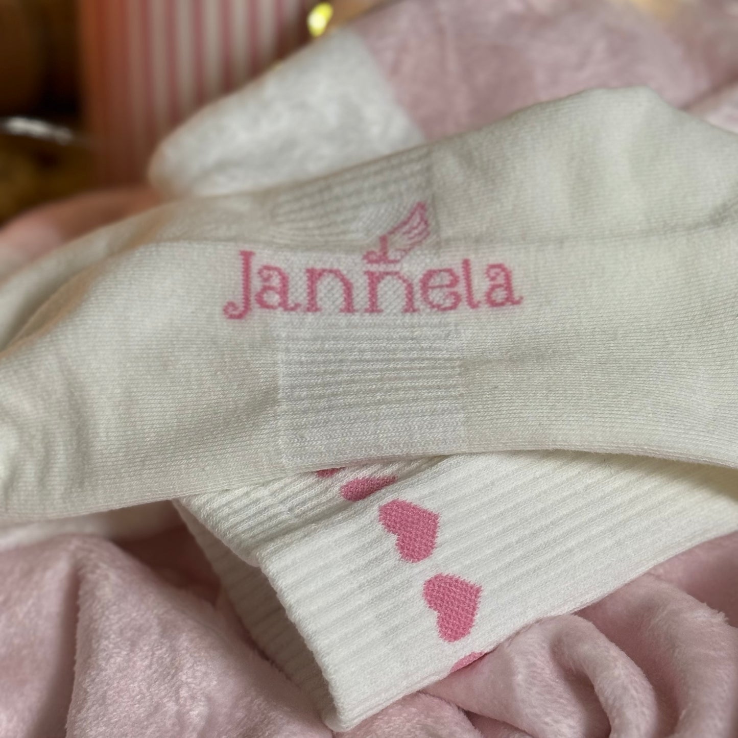 Socken / Herz Rosa 2er Pack