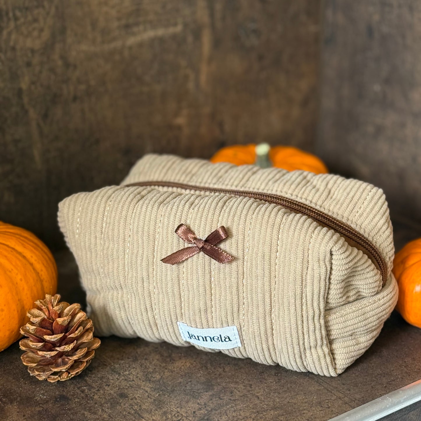 Kosmetiktasche / Brown Sugar M