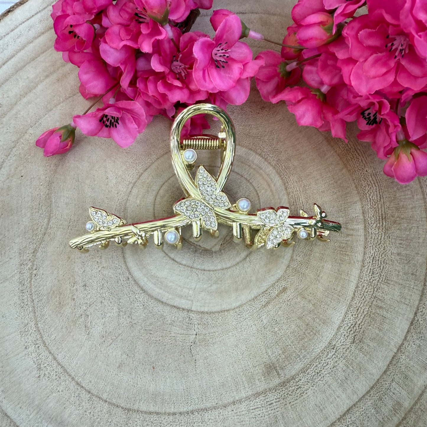 Metall Clip / PearlButterfly