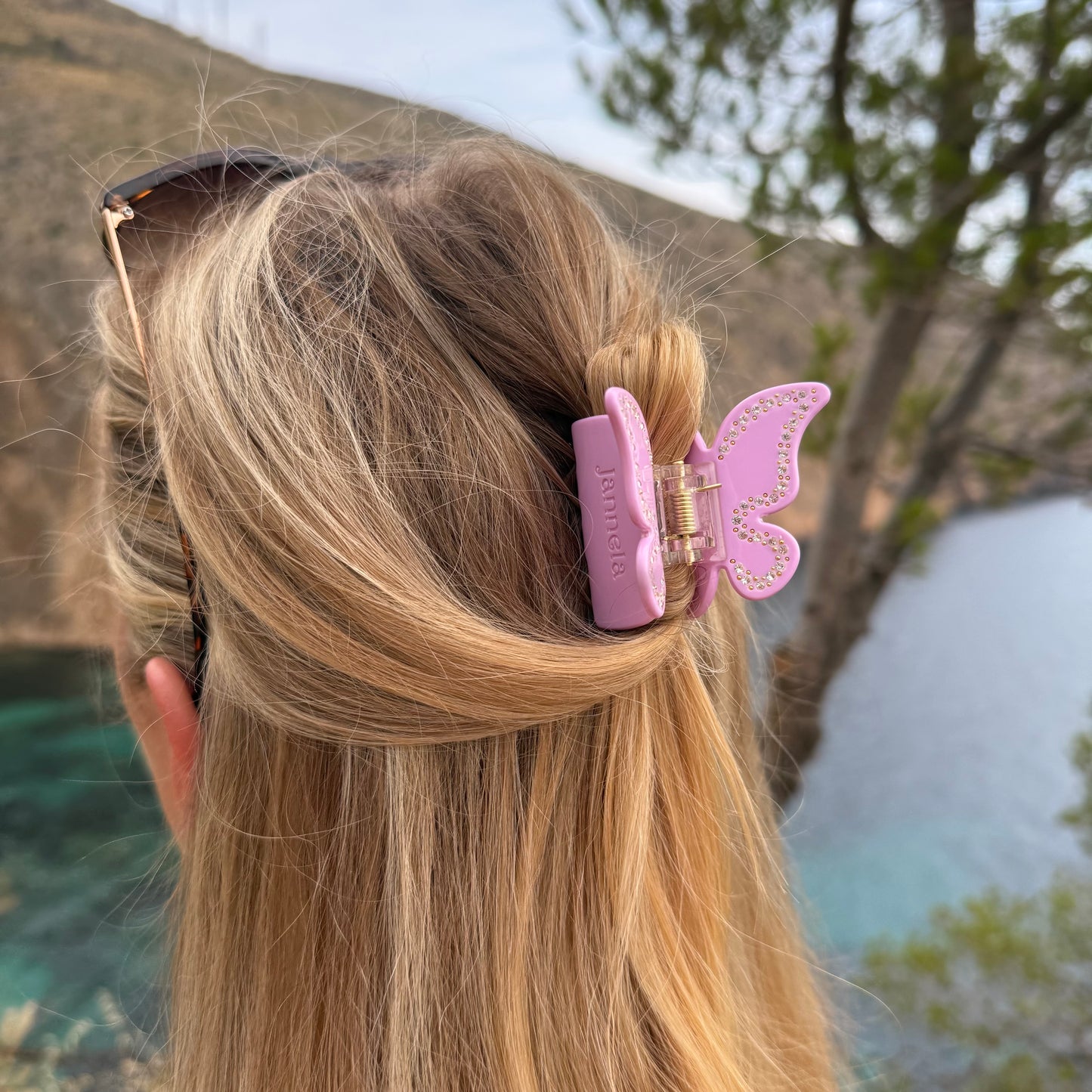 Butterfly Clip / PurpleDiamond
