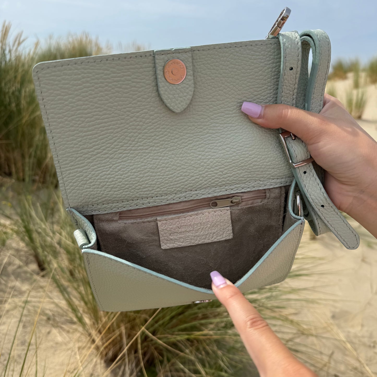La Diva Tasche / Mint Grün