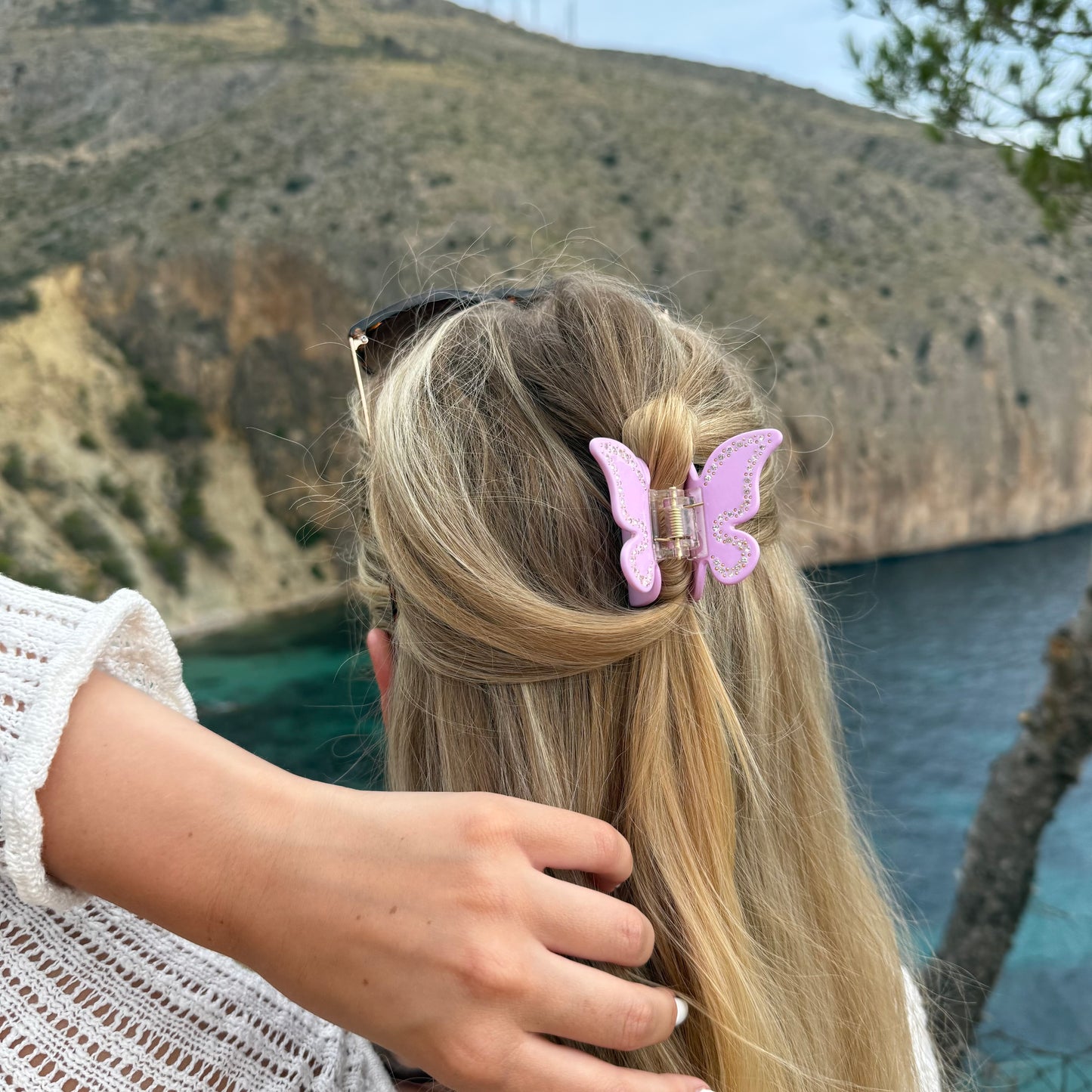 Butterfly Clip / PurpleDiamond