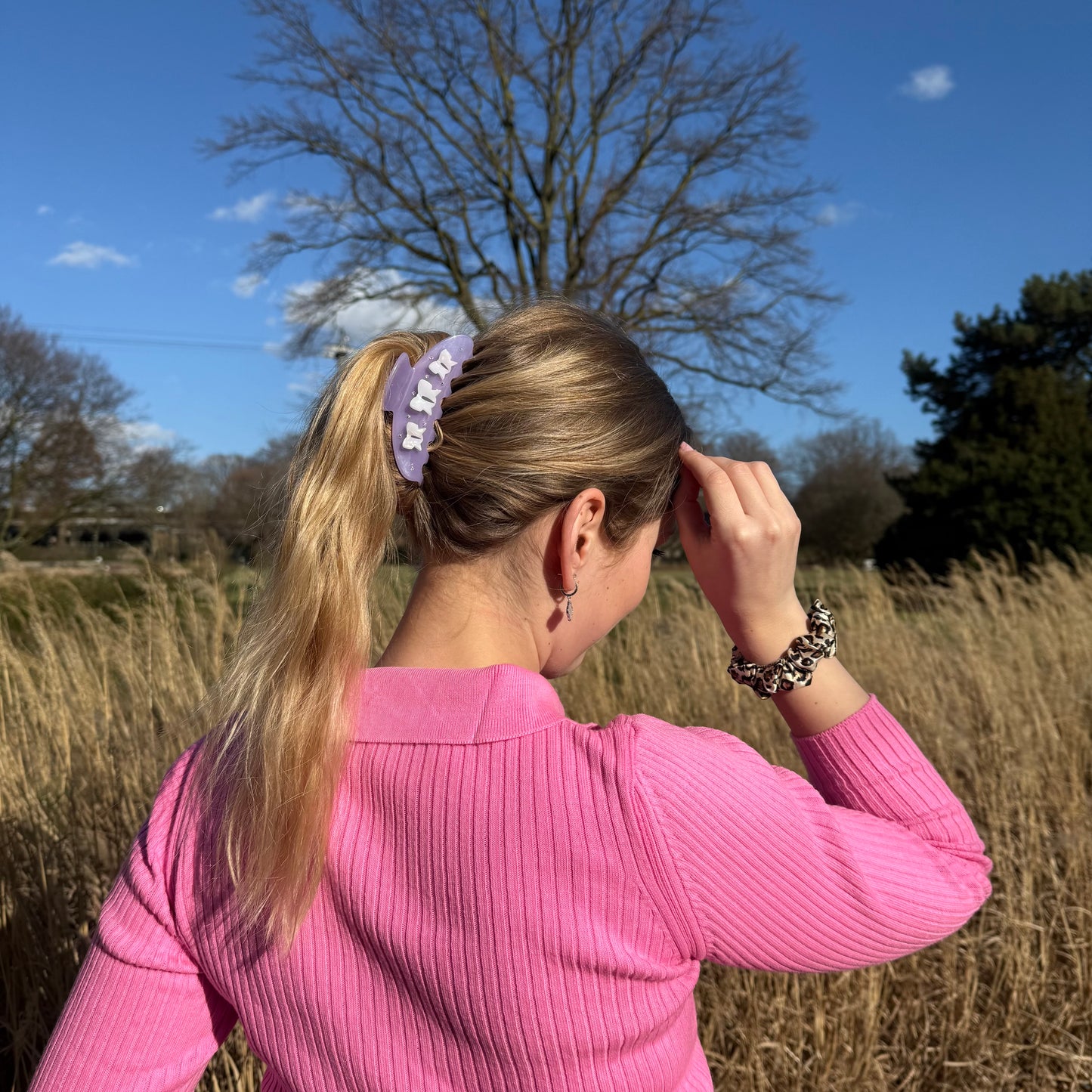 Round Clip / PurpleBow L