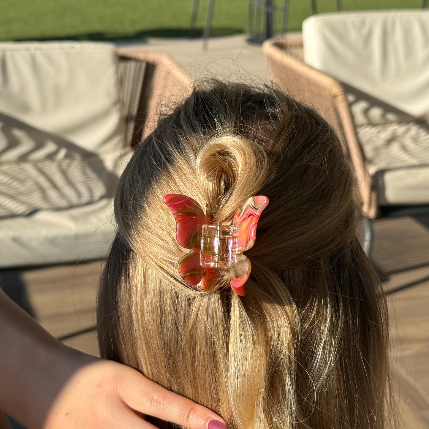 Butterfly Clip / Fire