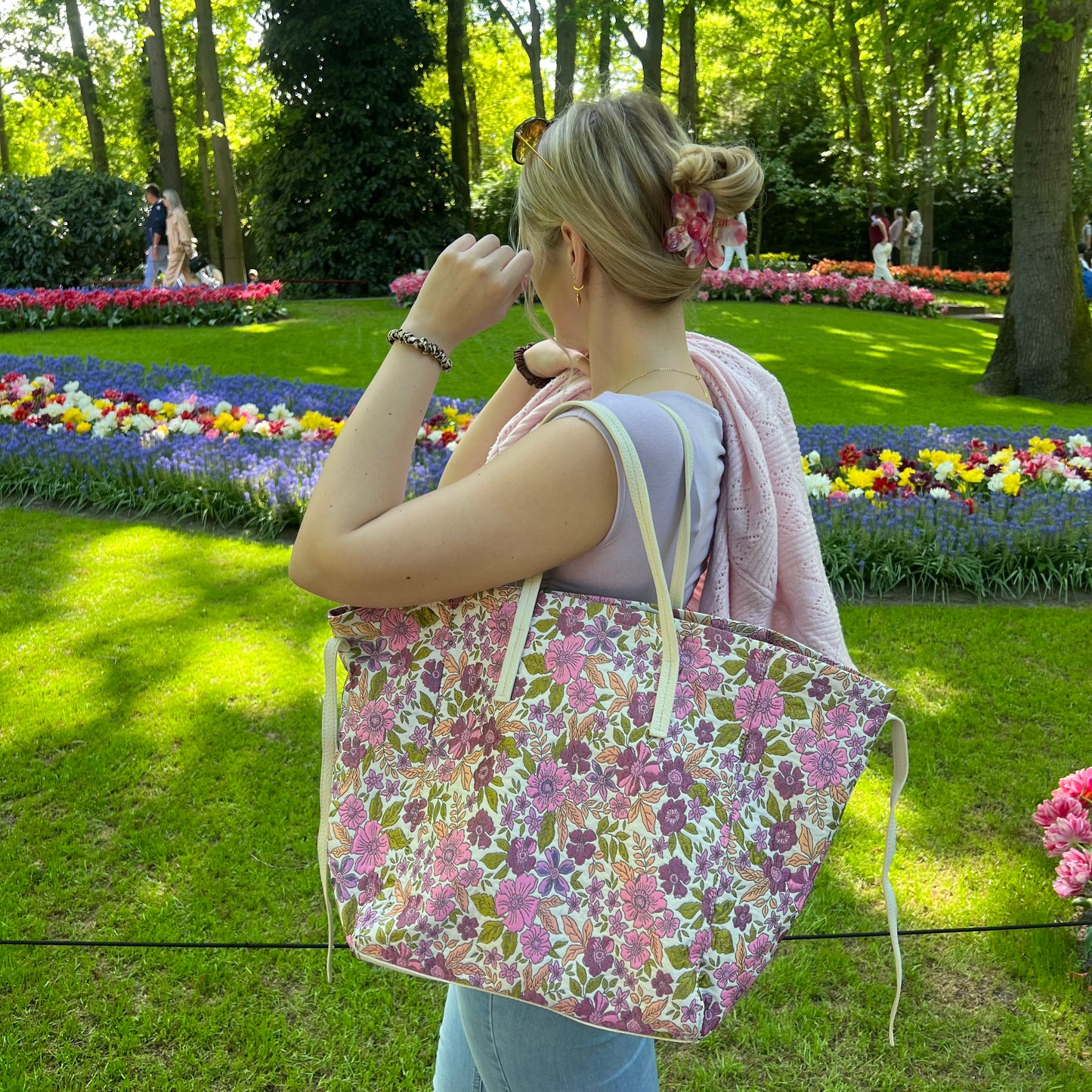 Flora Tasche / Lila