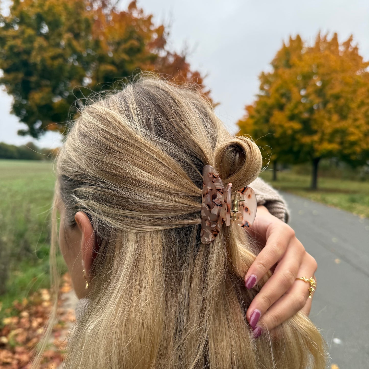 Round Clip / Cappuccino M