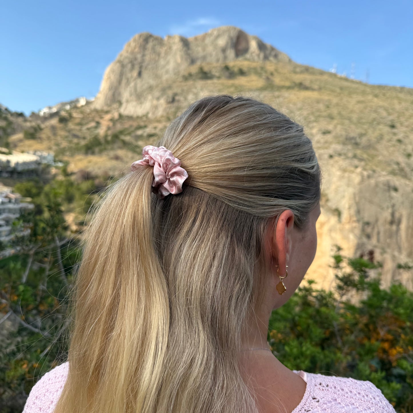 Silk Scrunchie / Blossom