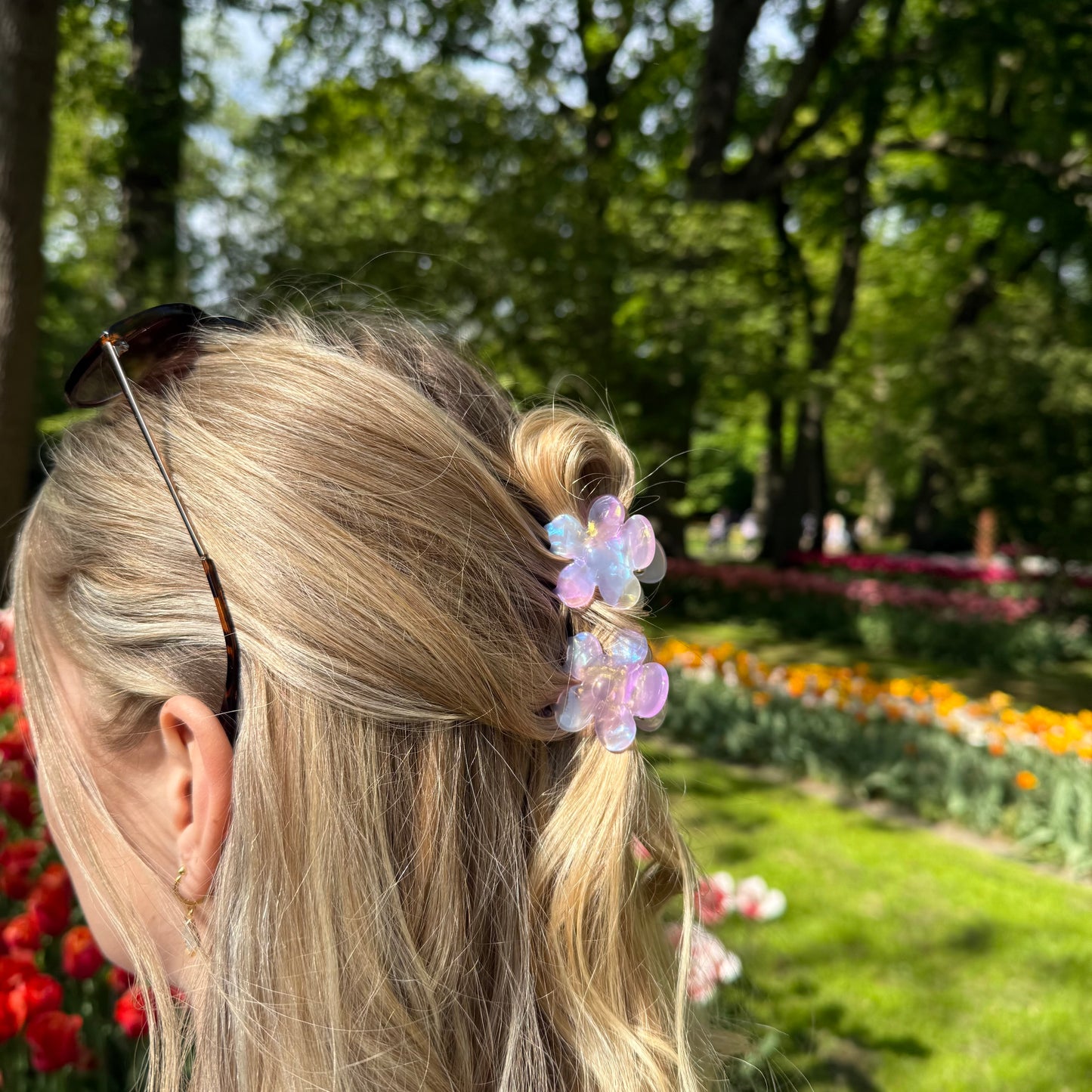 FlowerPower Clip 2er Set / Aurora Mini