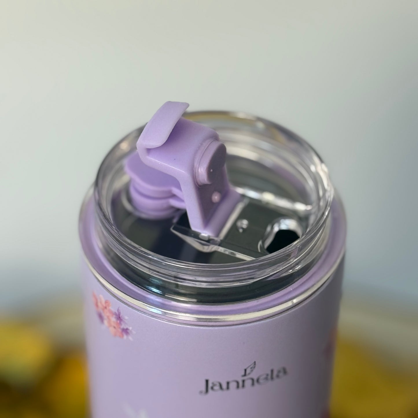 LilaFlower Becher 2-in-1