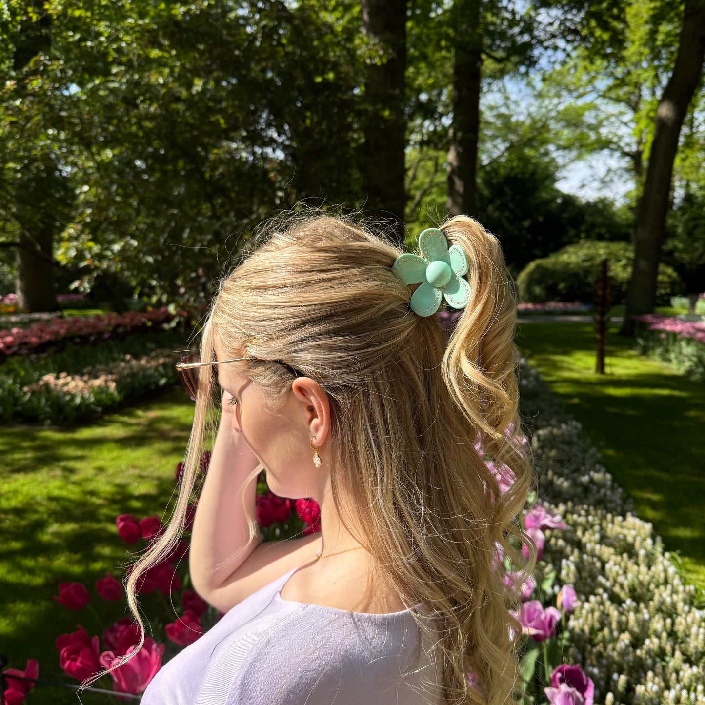 FlowerPower Clip / Mint Diamond