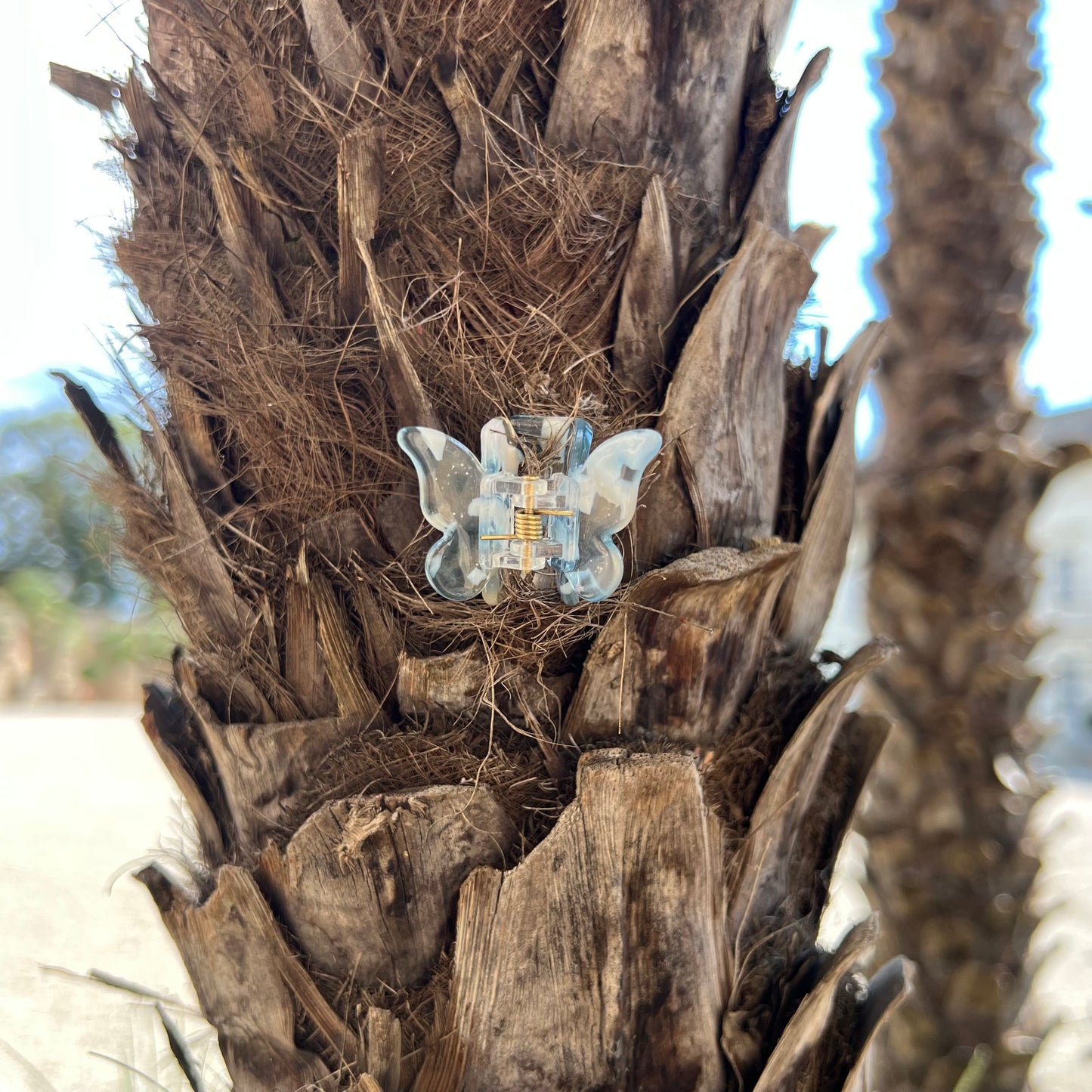 Haarklammer Baby Schmetterling BlueCrystal