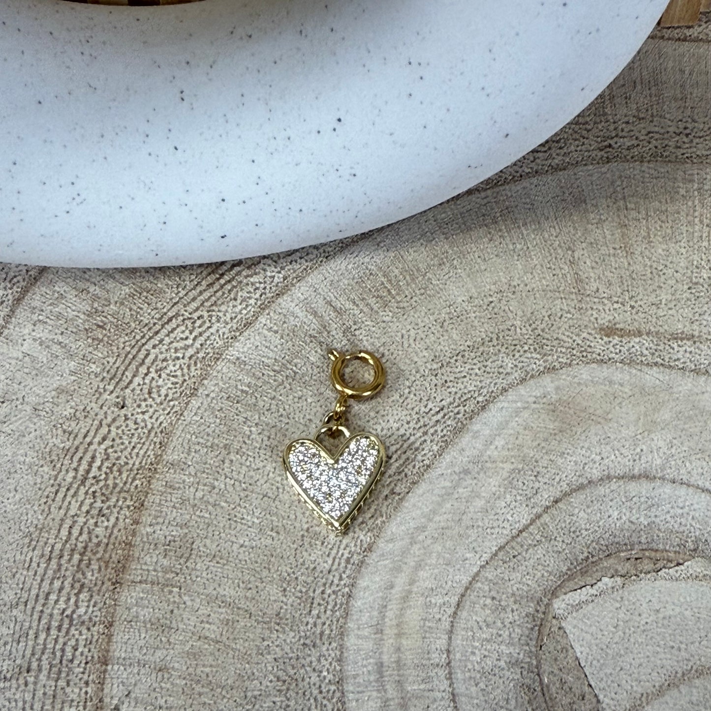 Charm / Herz Strass (Schmuck)