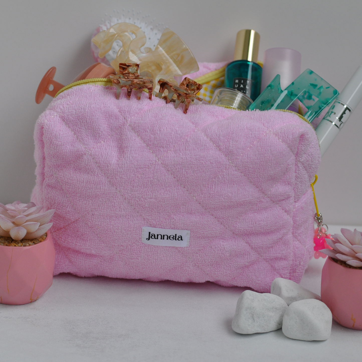Kosmetiktasche Bubble / Sunblush L