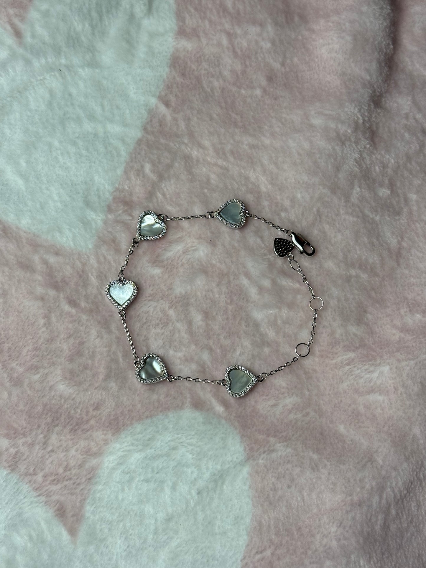 Herz Armband / Silber