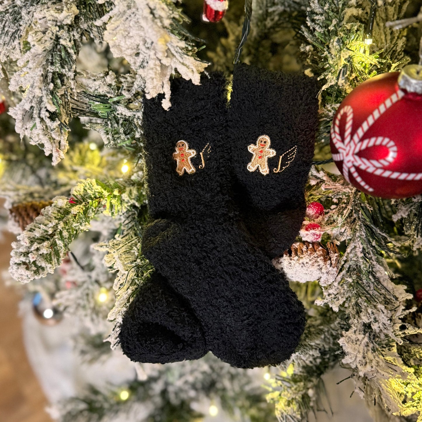 Kuschelsocken / Lebkuchenmann