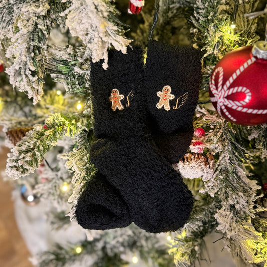 Kuschelsocken / Lebkuchenmann